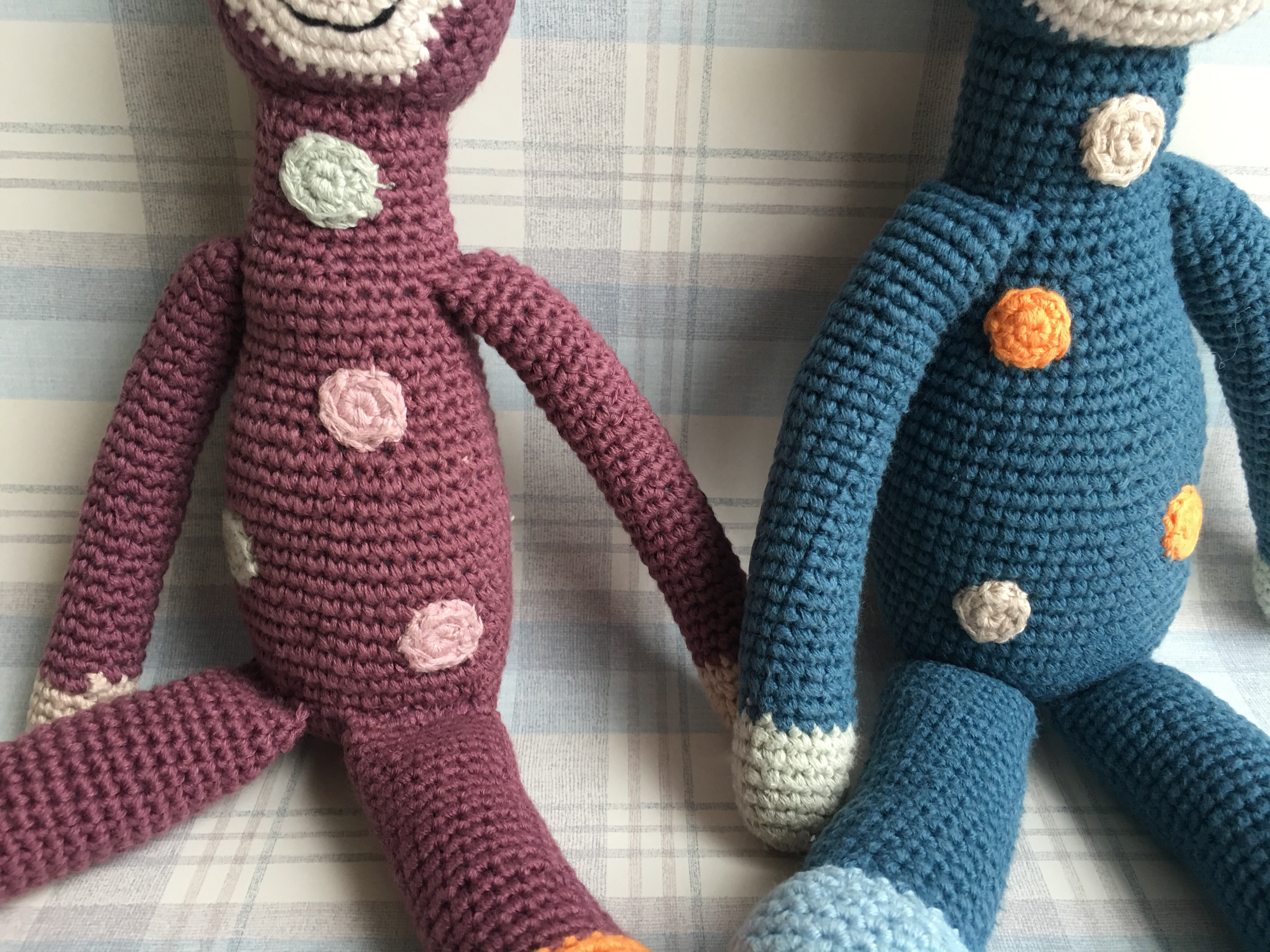 Pebble Organic Granny Square Blanket & Giraffe Cuddly Toys from Best Years