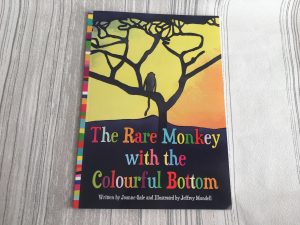 The Rare Monkey with the Colourful Bottom